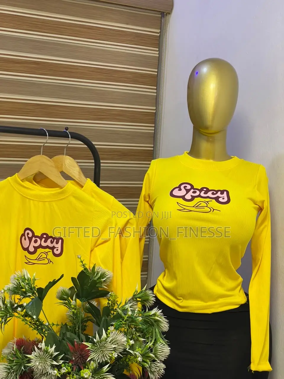 Spicy Longsleeves Basic Tops