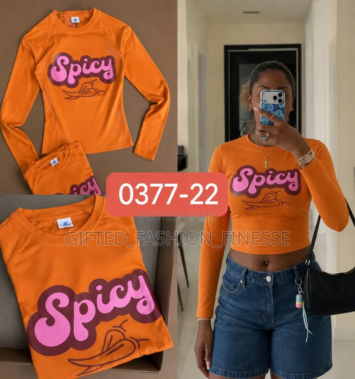 Spicy Longsleeves Basic Tops