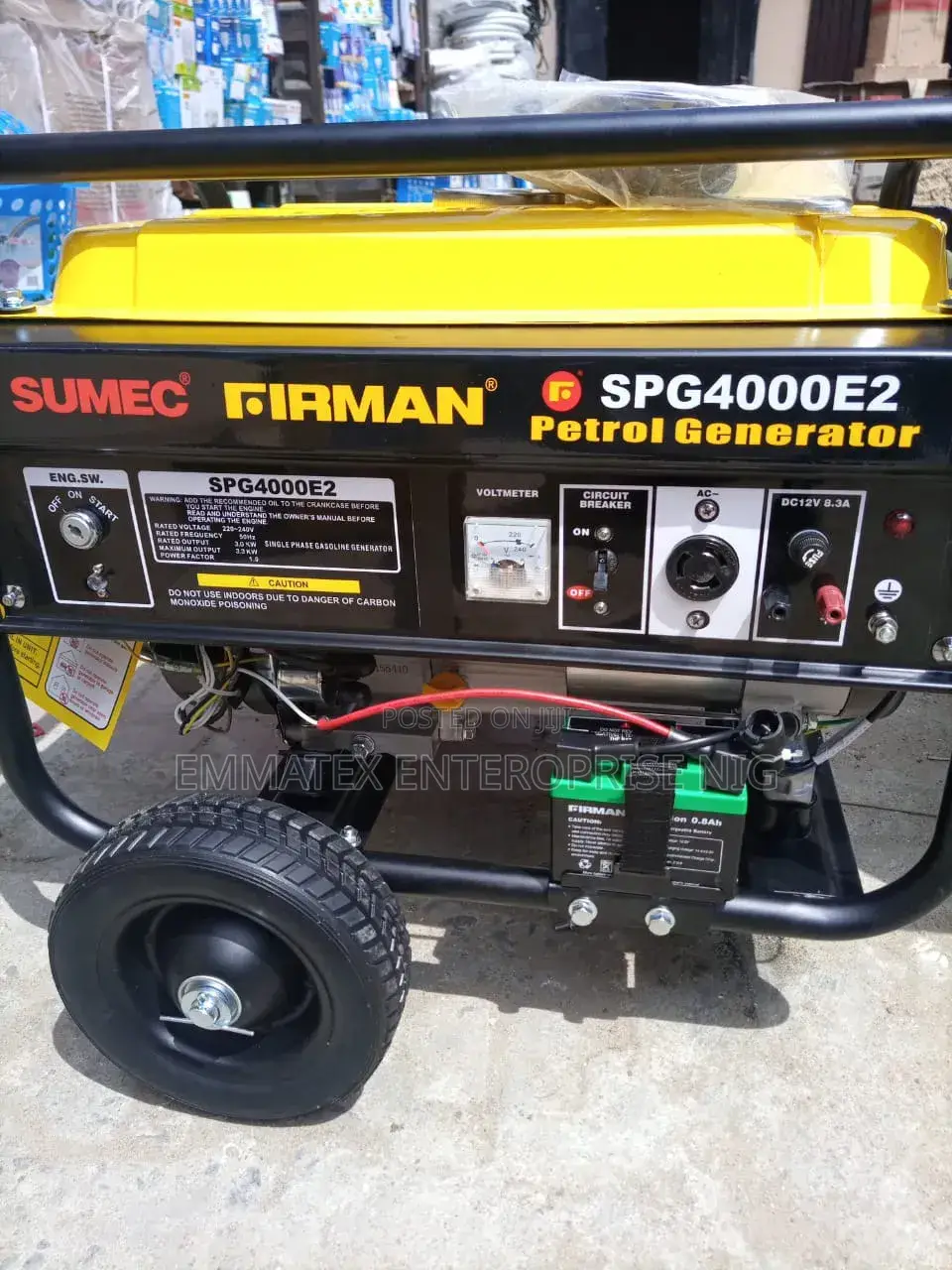 FIRMAN Spg4000e2 Copper Coil Generator