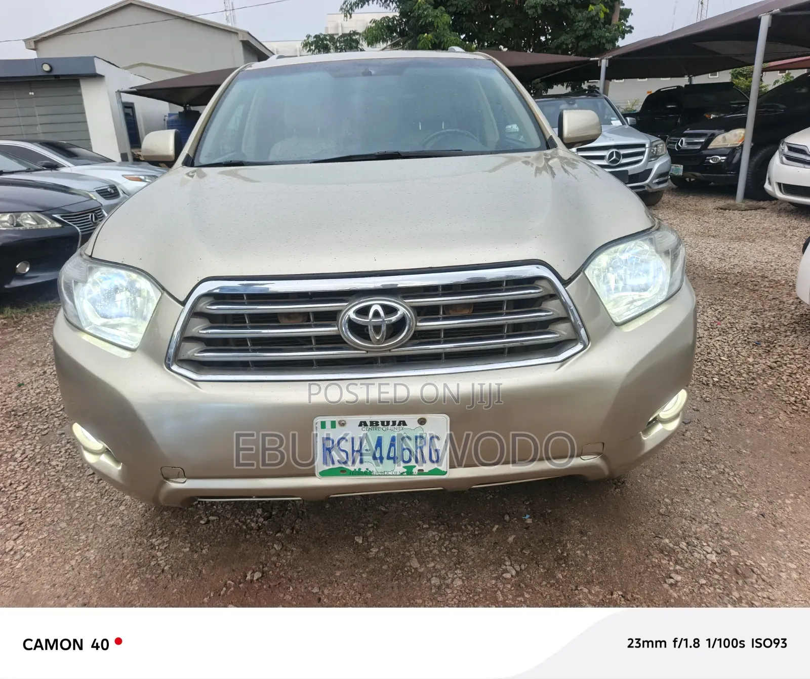 Toyota Highlander 2009 Gold