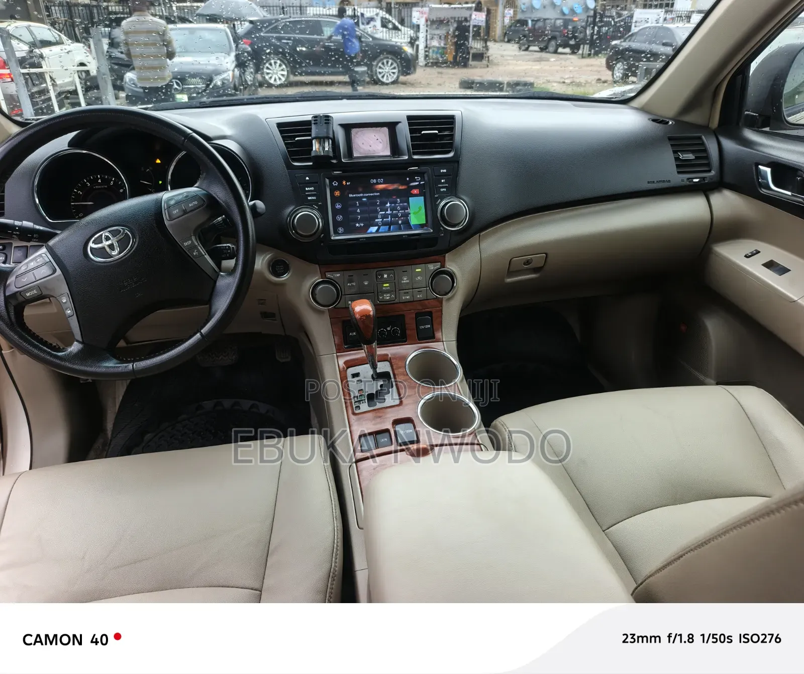 Toyota Highlander 2009 Gold