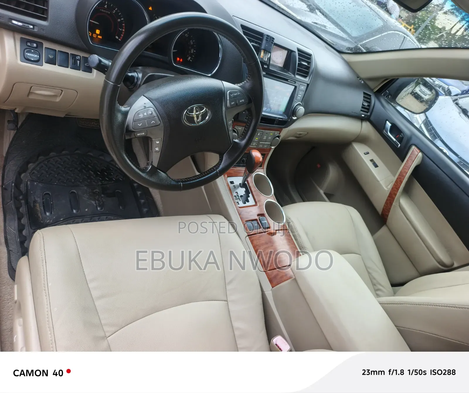 Toyota Highlander 2009 Gold