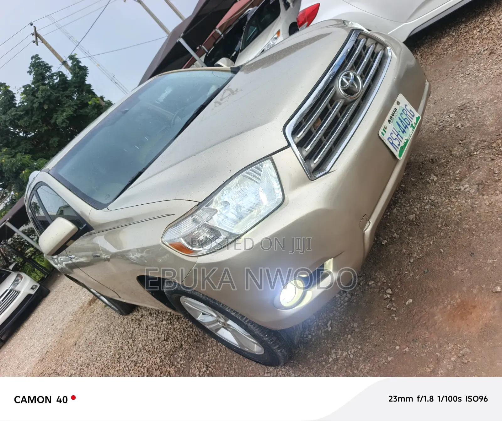 Toyota Highlander 2009 Gold