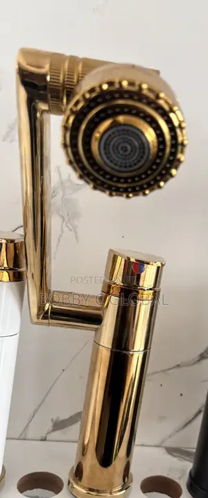 Gold 360° Basin Mixer