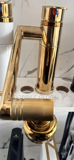 Gold 360° Basin Mixer