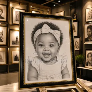 Wall Frame Pencil Art Work 16 by 20 Inches