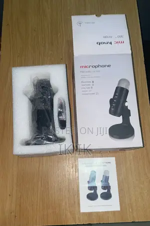 Mic Knob Microphone for Podcast and Content Creation