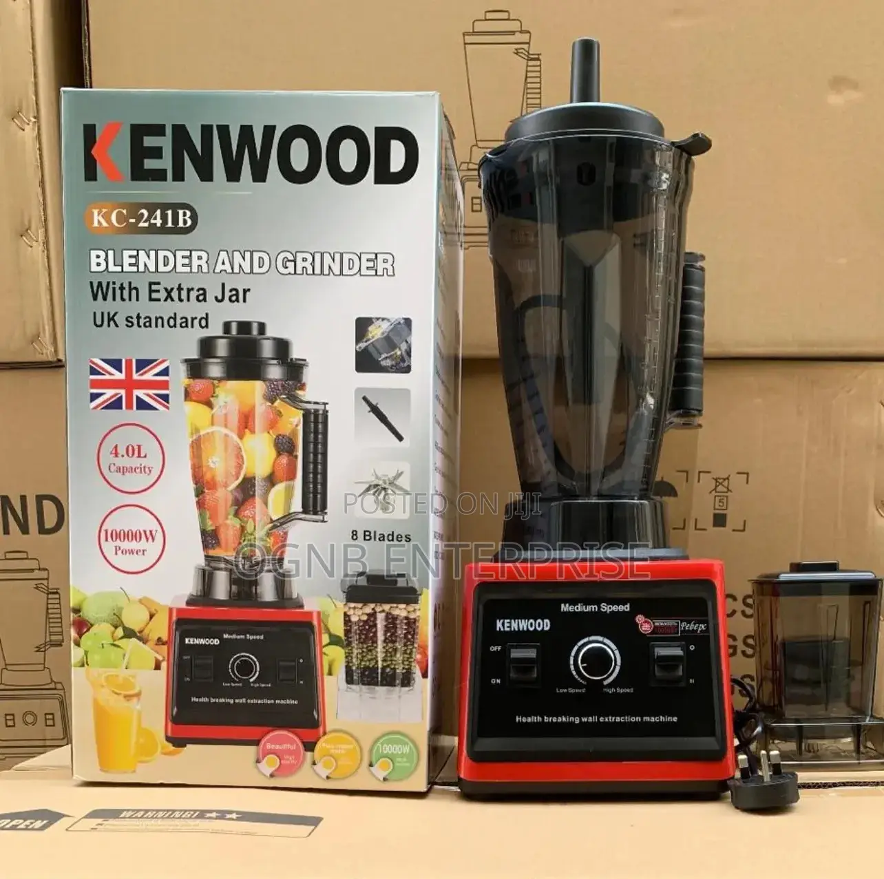 Kenwood 4L Blender Crusher Grinder