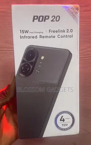 New Tecno Pop 20 128 GB Black