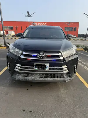 Toyota Highlander Limited V6 4x2 (3.5L 6cyl 6A) 2016 Black