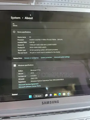 Laptop Samsung 8GB Intel Core i7 SSD 256GB