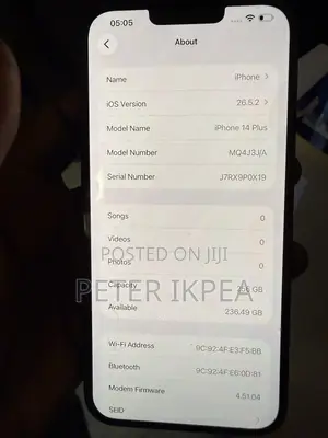 Apple iPhone 14 Plus 256 GB Blue