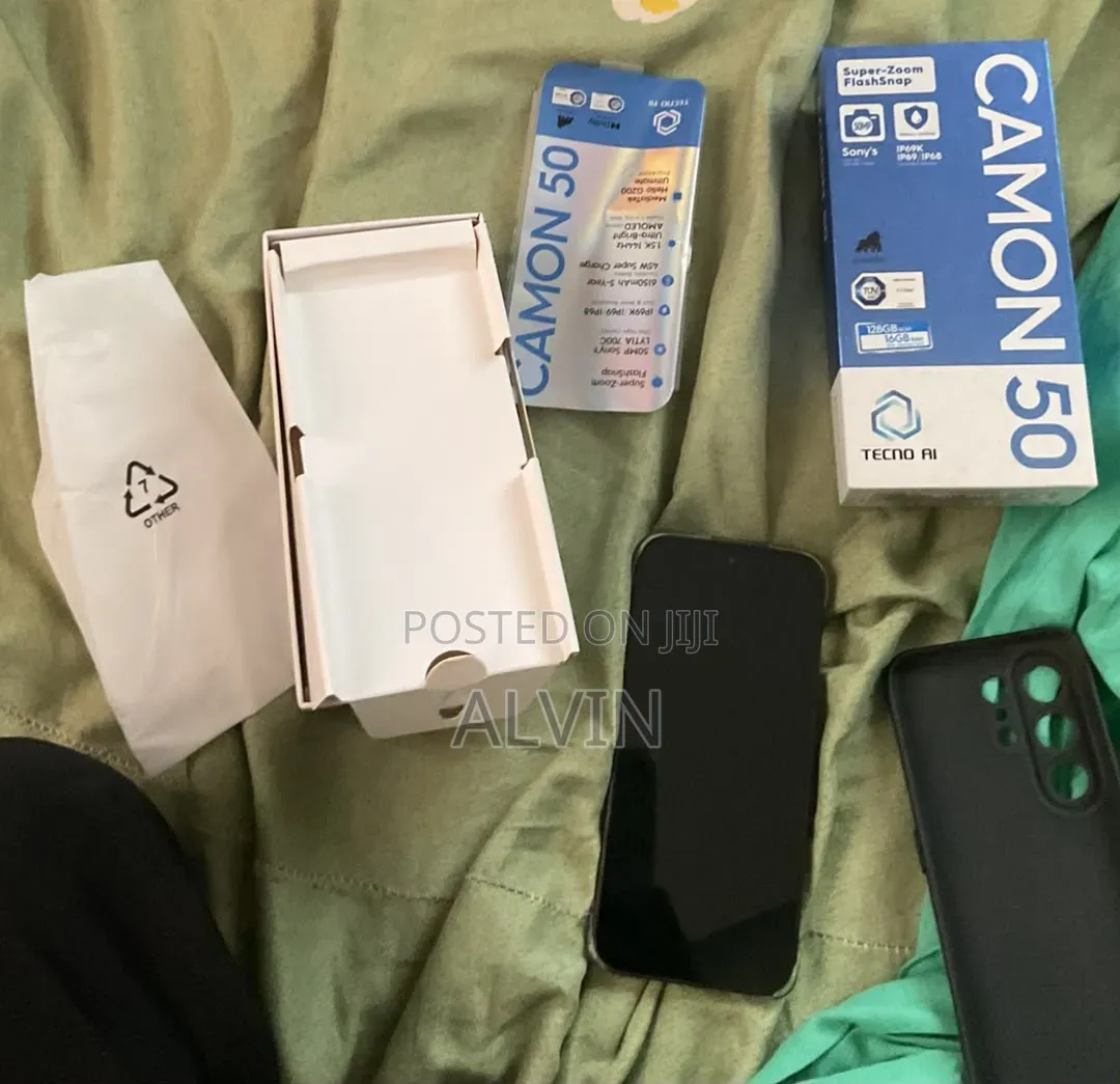 Tecno Camon 50 256 GB Black