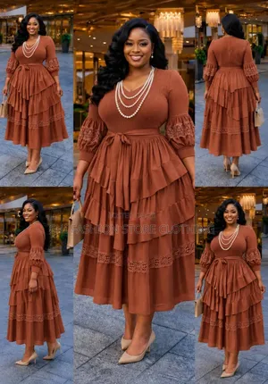 Elegant 3 Quarter Gown