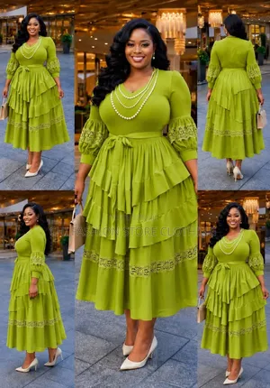 Elegant 3 Quarter Gown