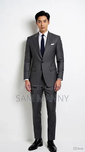 Navy Blue Quality Fitted Suits