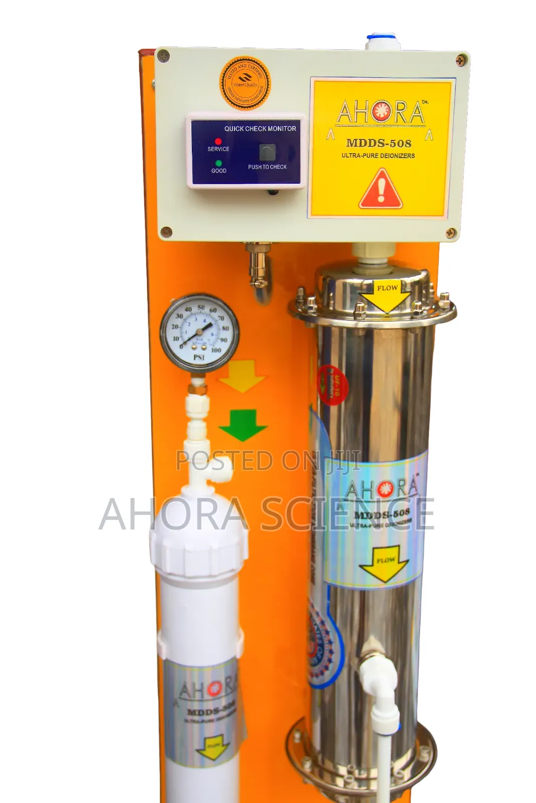 AHORA Science Water Deionizer