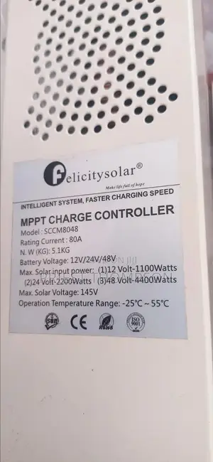 Felicity 80amp Charge Controller