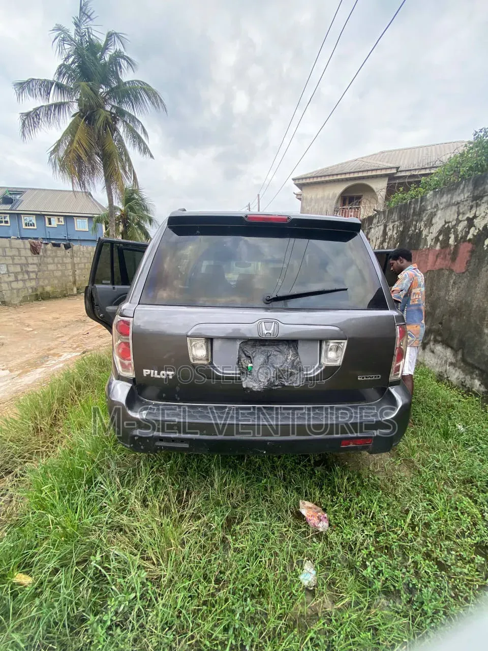 Honda Pilot 2007 Gray
