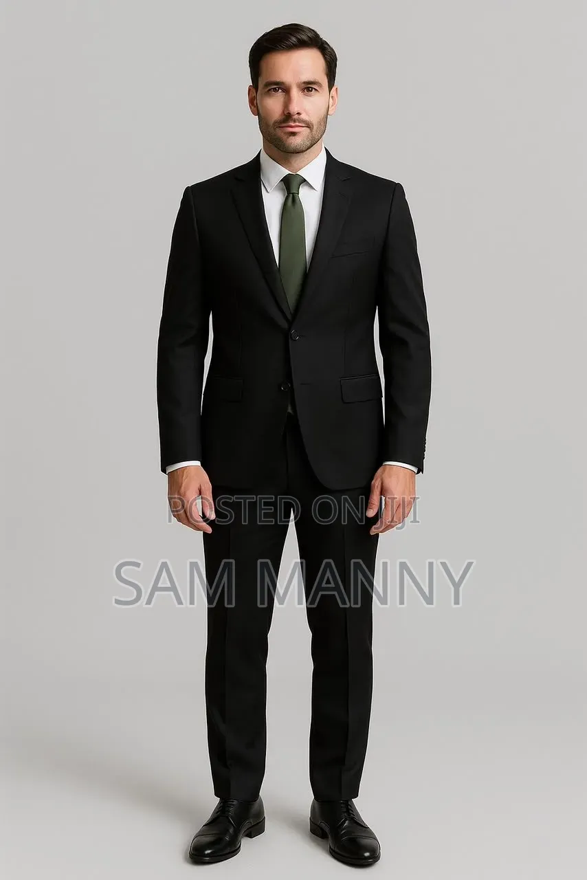 2piece Black Suit
