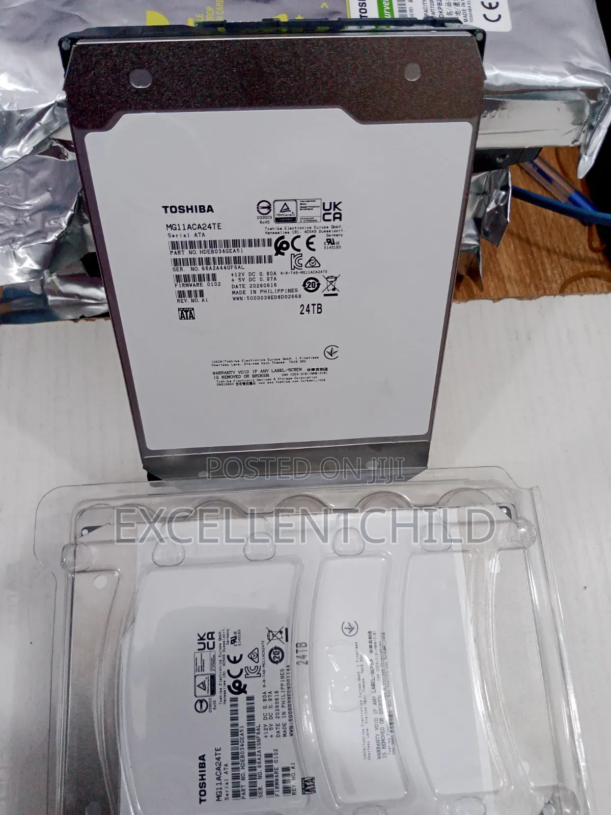 Toshiba 24tb Sata Surveillance HDD