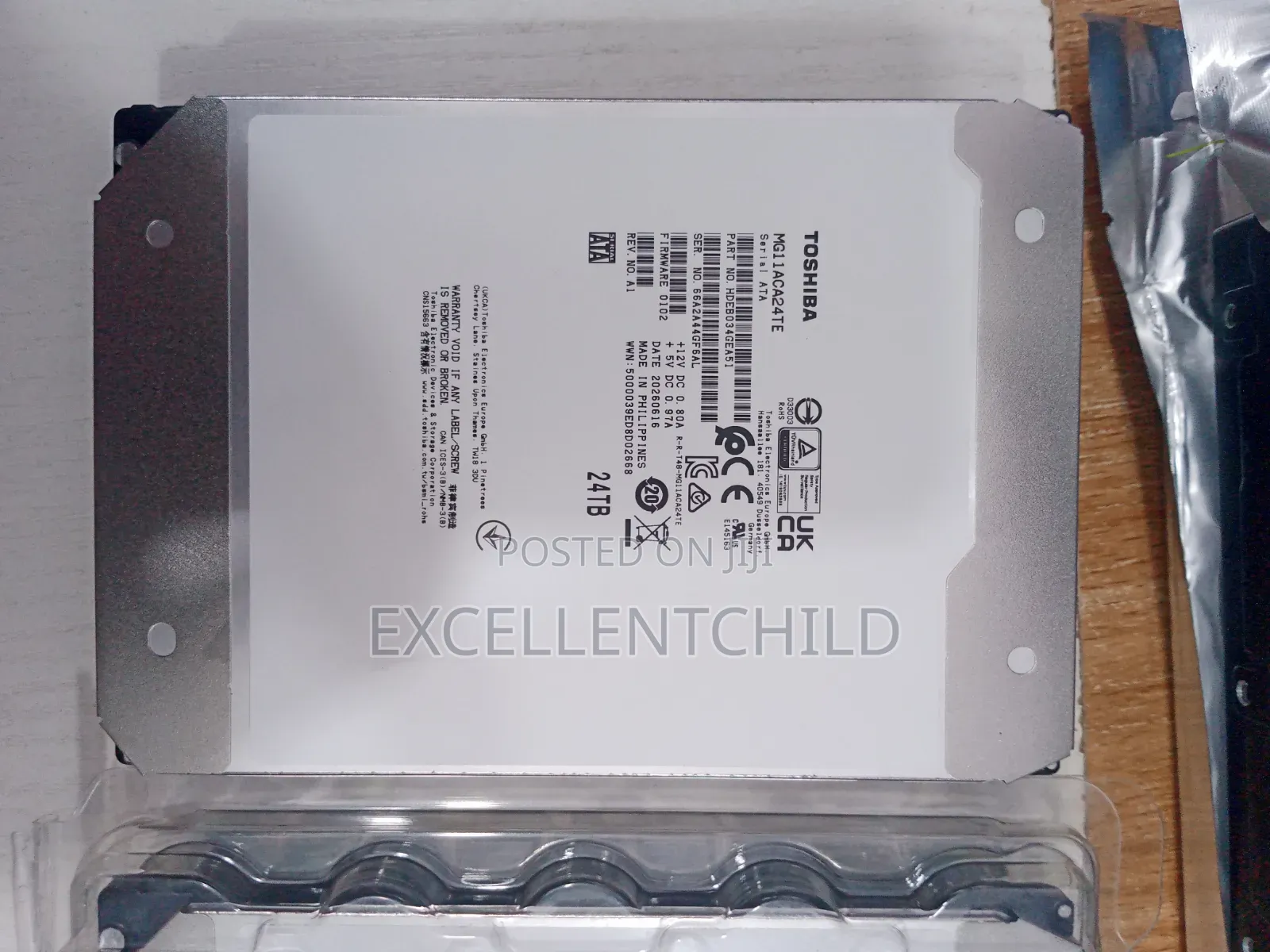 Toshiba 24tb Sata Surveillance HDD