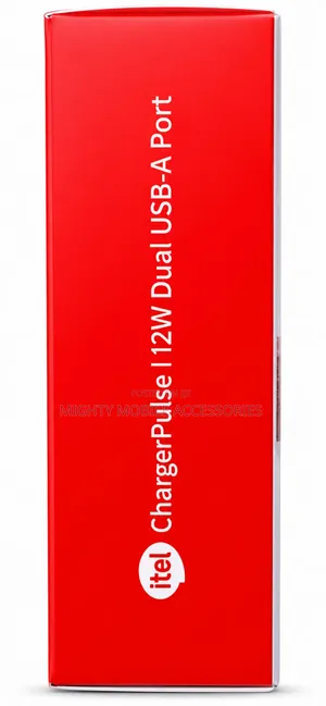 Itel Charger Pulse 12w USB-A Fast, Safe, Reliable Charging.
