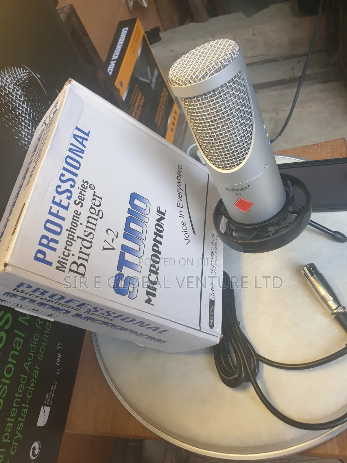 Quality Bird Singer v-2 Condenser Studio Microphone