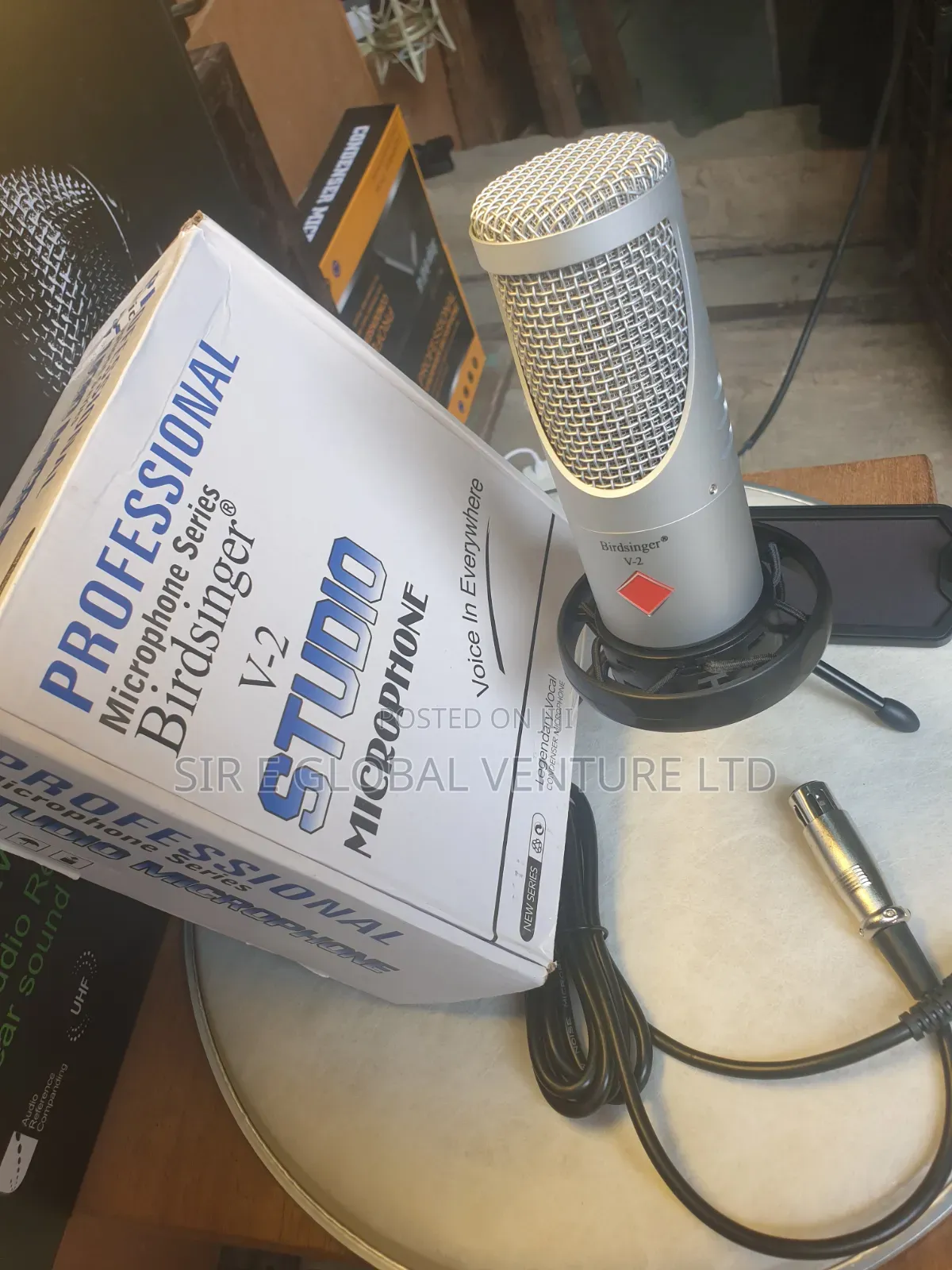 Quality Bird Singer v-2 Condenser Studio Microphone