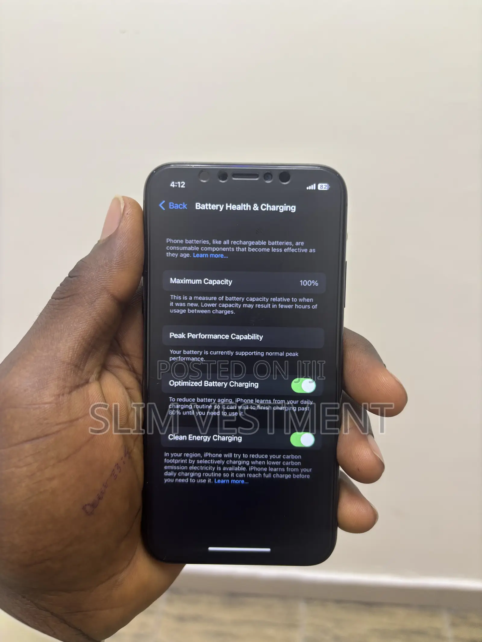 Apple iPhone X 64 GB Black