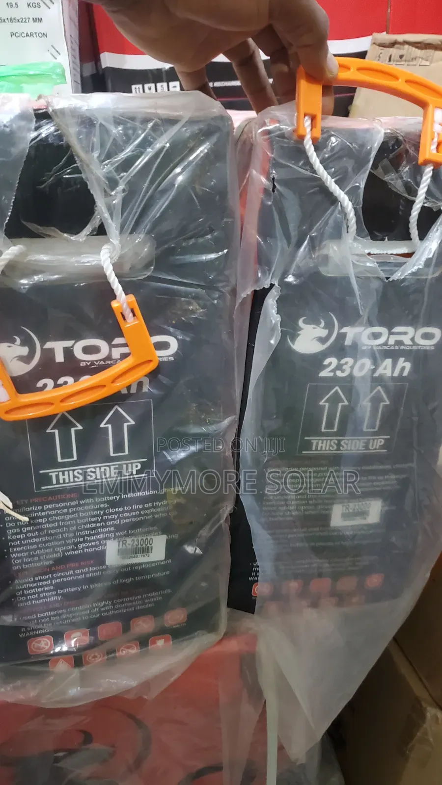 Toro Tubular Battery