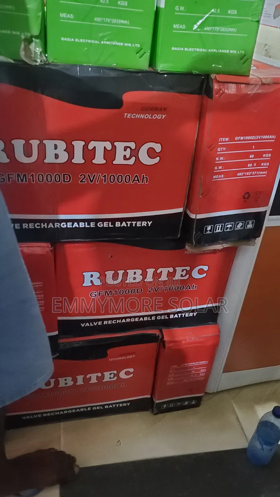 Rubitec Tubular Battery