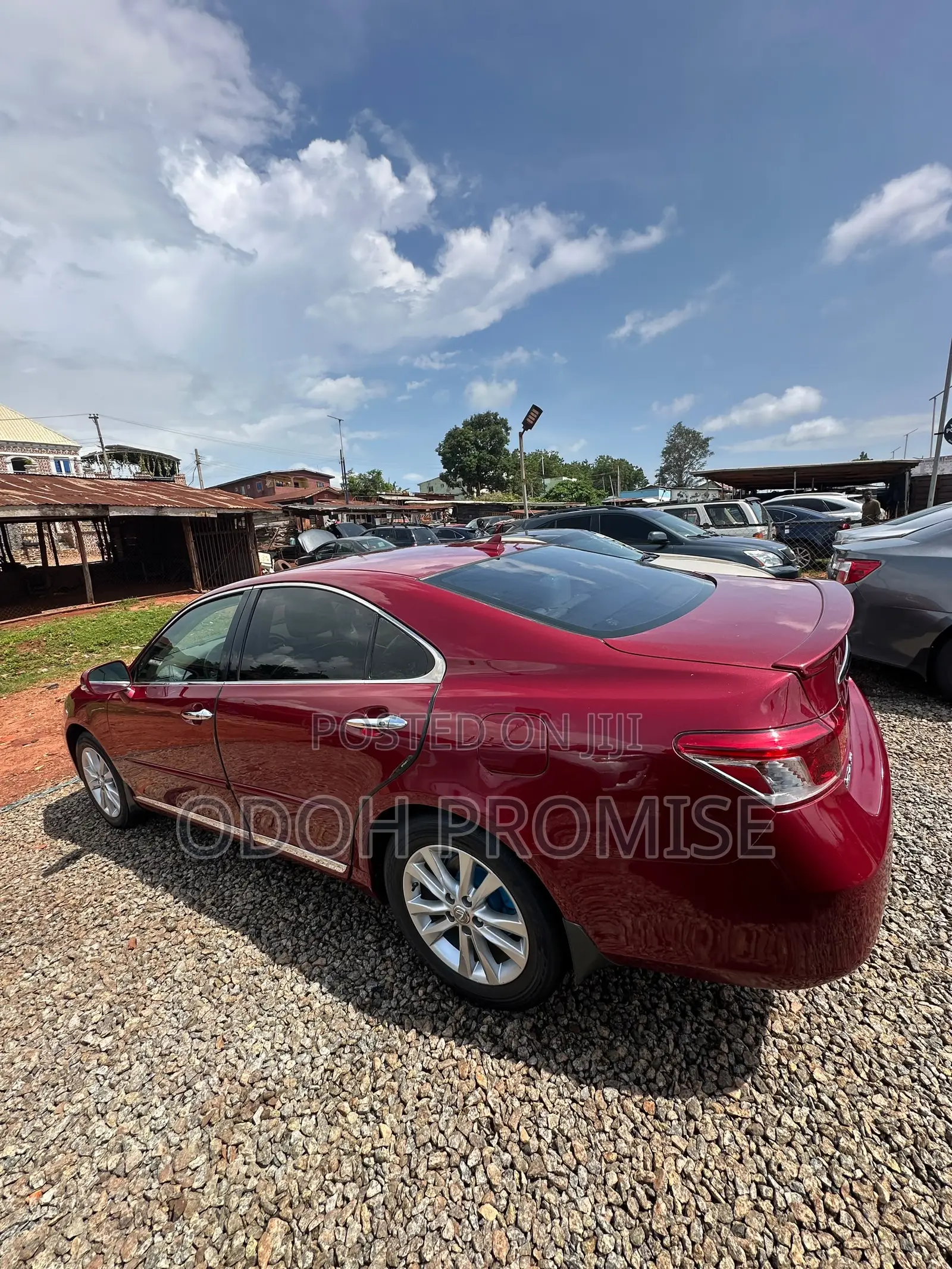 Lexus ES 350 2010 Red