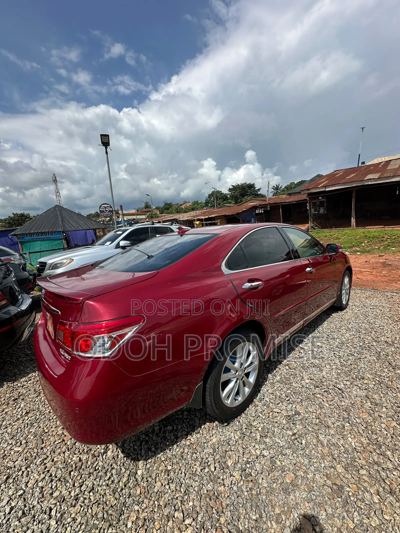 Lexus ES 350 2010 Red