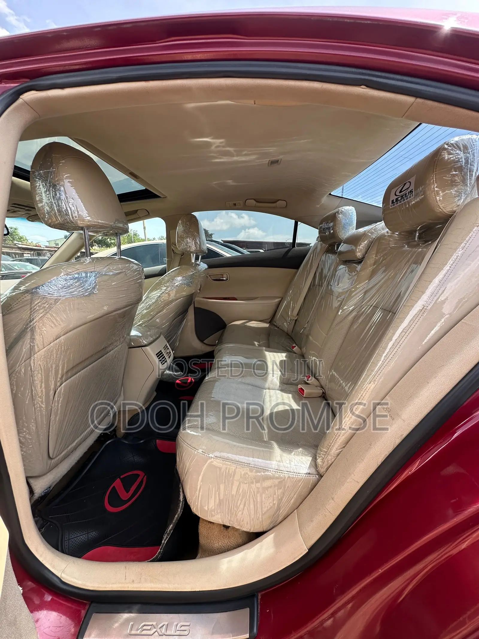 Lexus ES 350 2010 Red