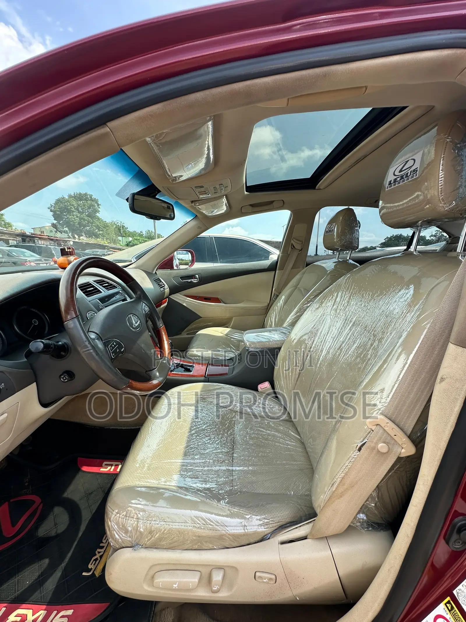 Lexus ES 350 2010 Red