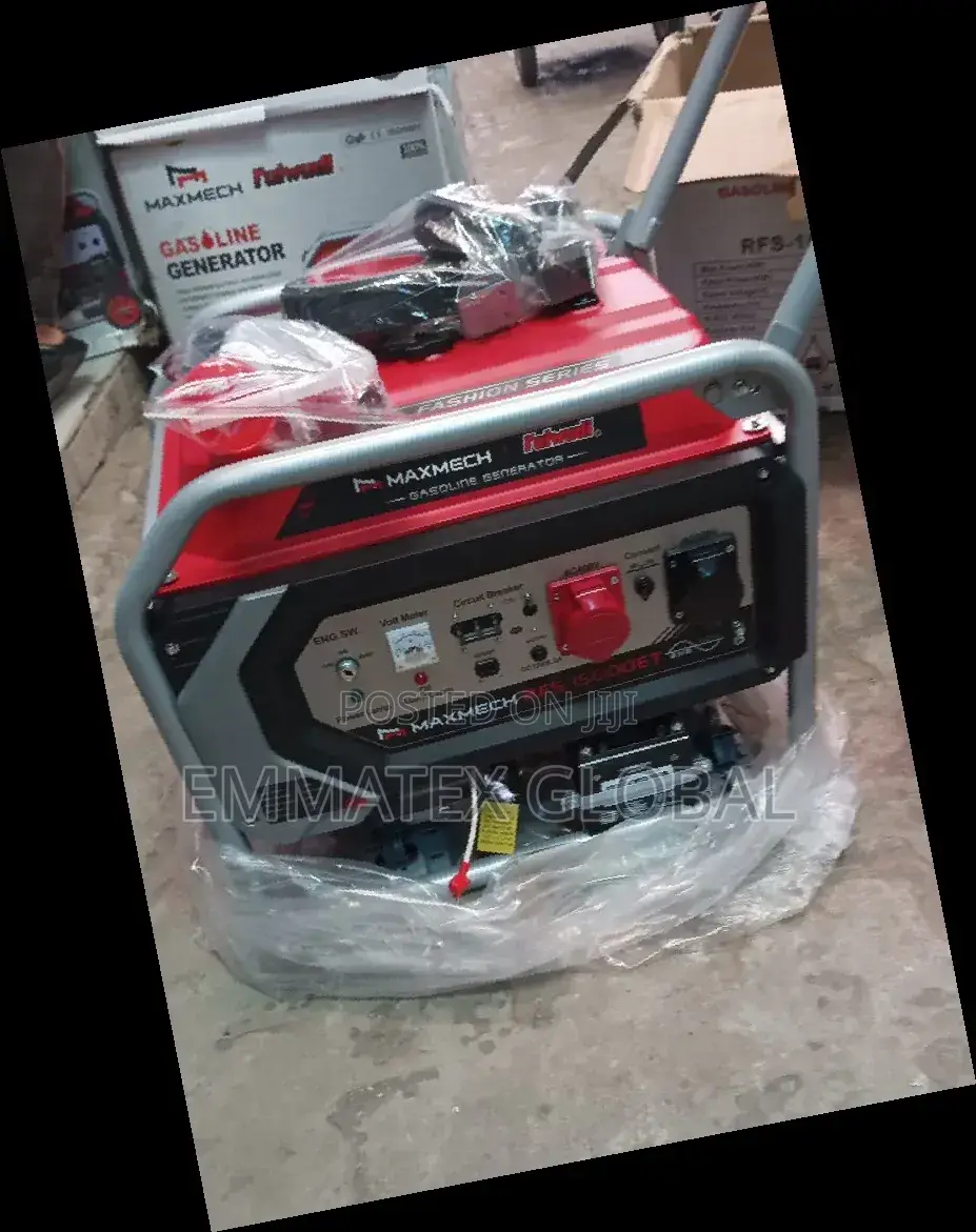 New Maxmech 15kva Petrol Copper Coil Generator