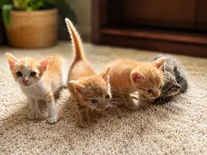 1-3 months Female Purebred American Shorthair