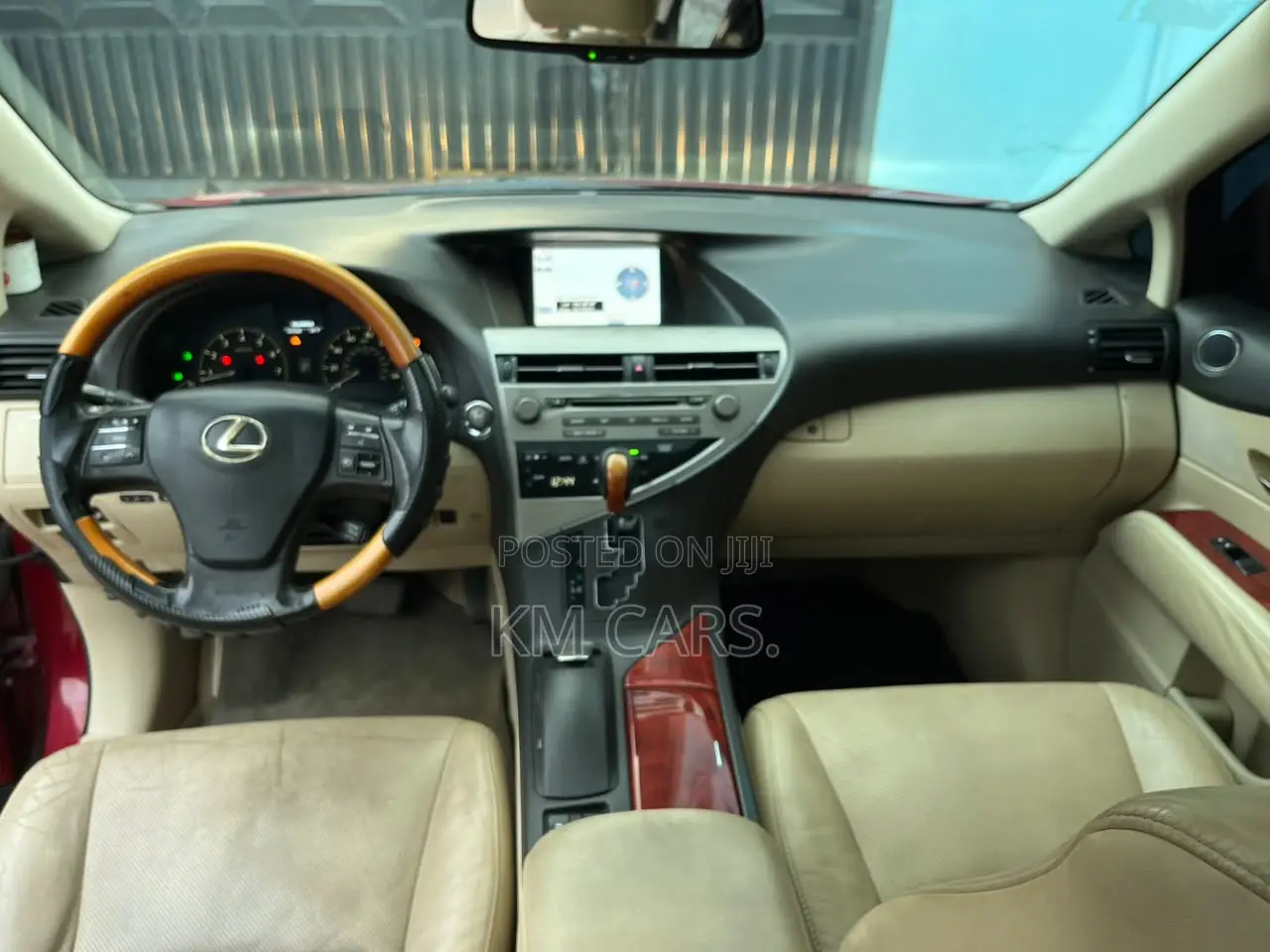 Lexus RX 2012 Red