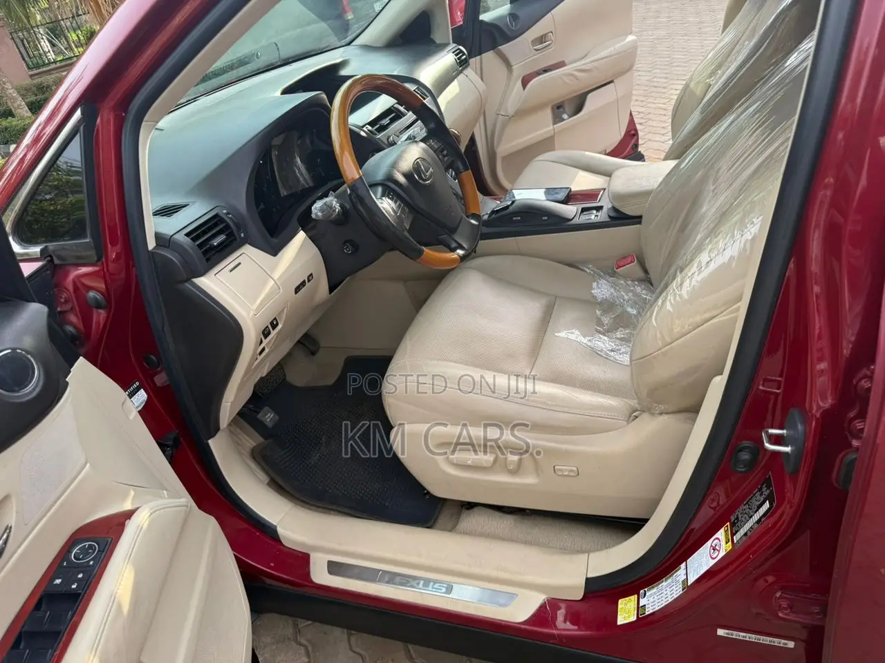Lexus RX 2012 Red