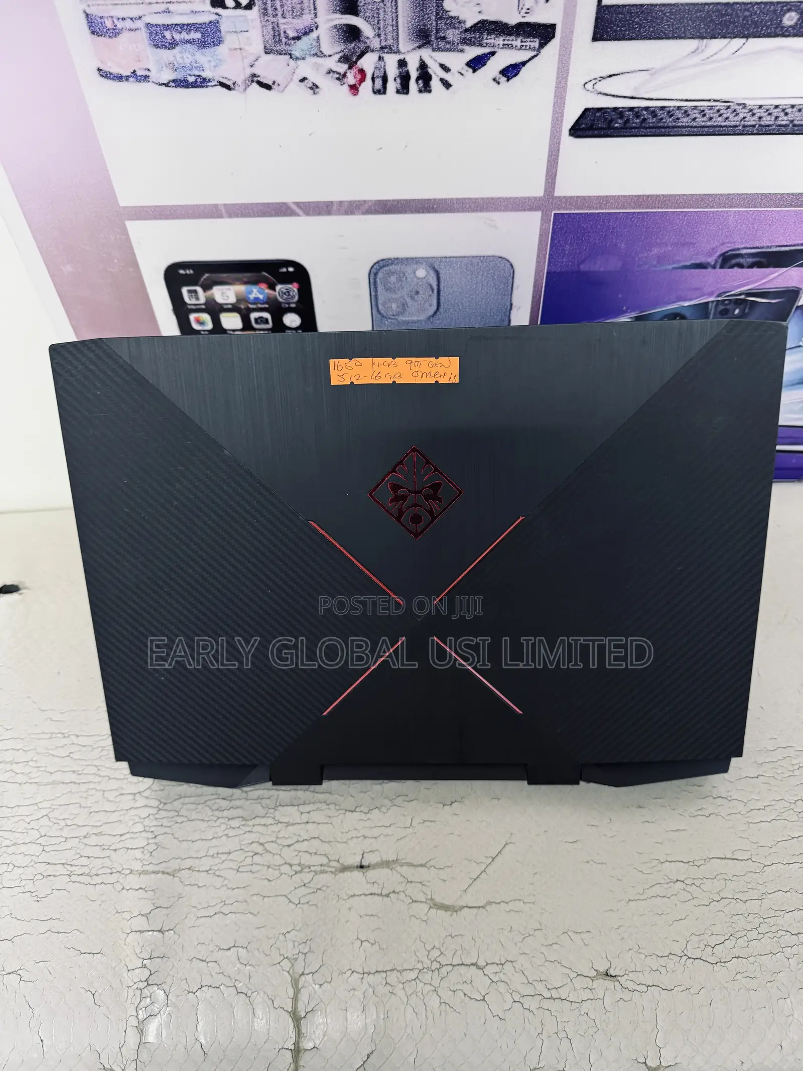 Laptop HP Omen 15-dh002nr 16GB Intel Core i5 SSD 512GB