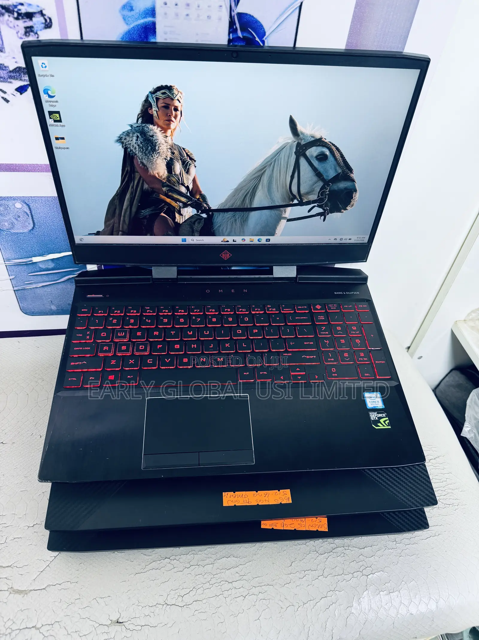 Laptop HP Omen 15-dh002nr 16GB Intel Core i5 SSD 512GB
