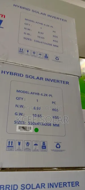 6.2kva 48V Affili Cell Hybrid Inverter
