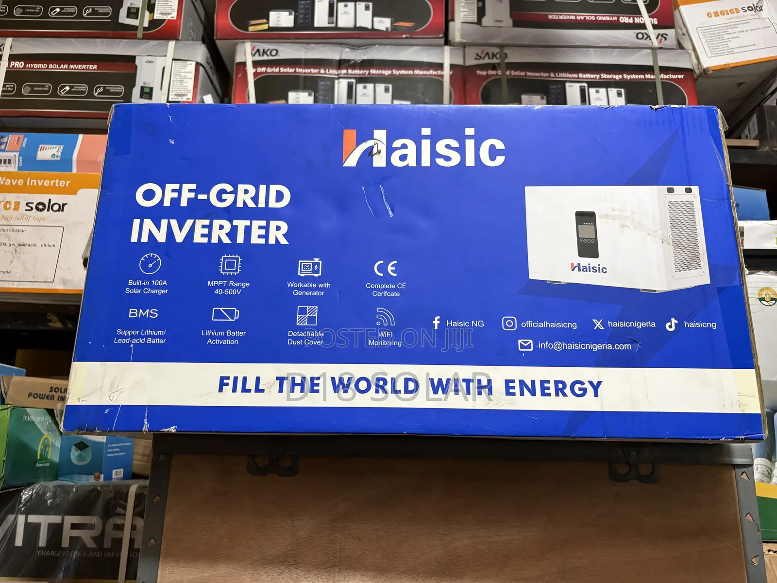 Solar Power Lithium Batteries All in One Solar System