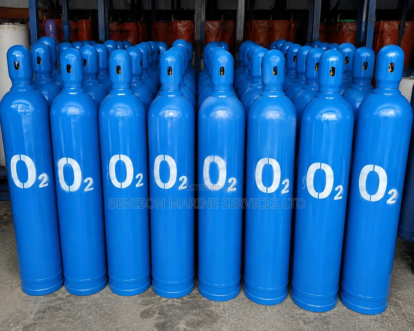 Oxygen Industrial Gas With Content