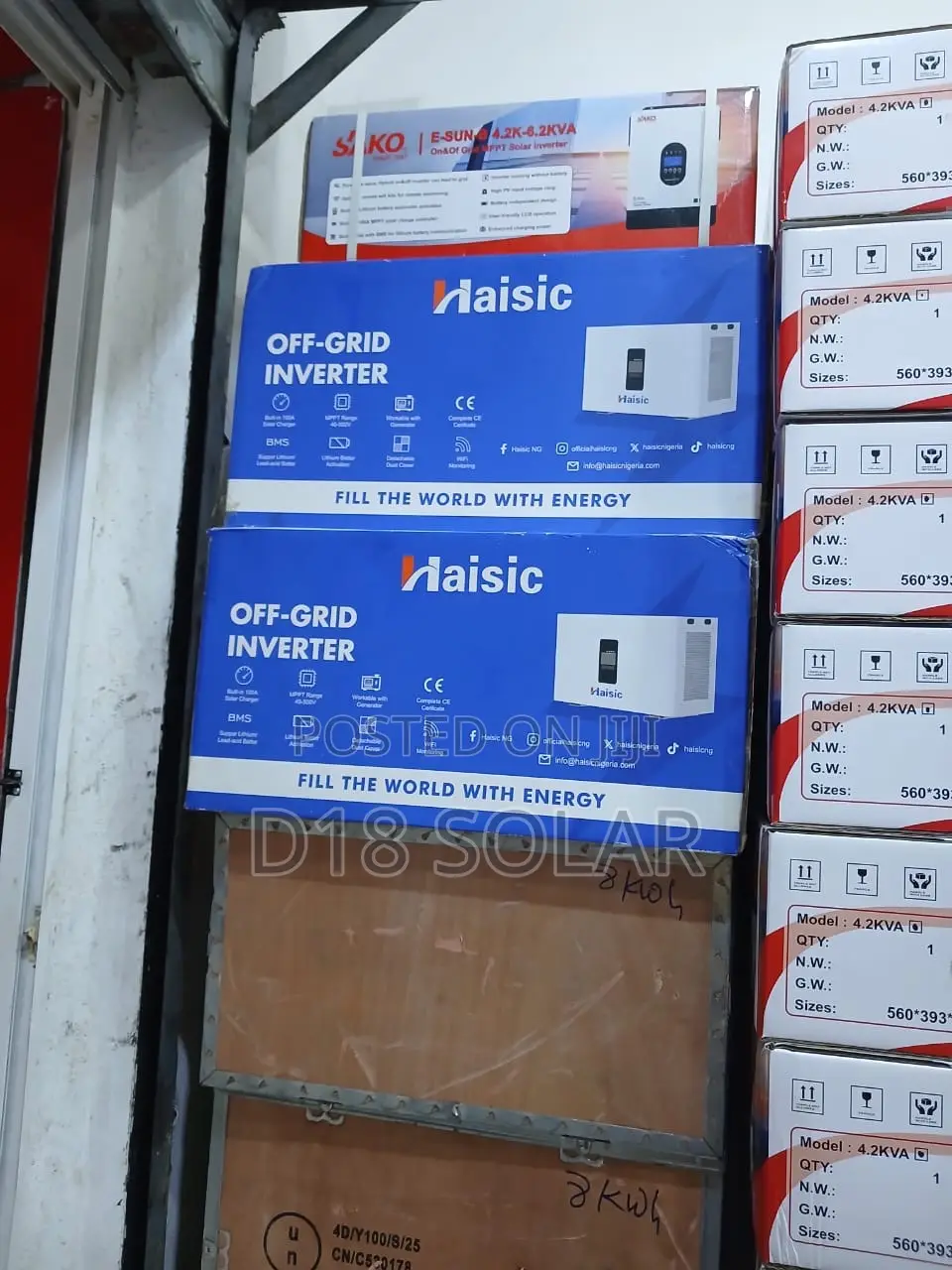 Solar Power Lithium Batteries All in One Solar System