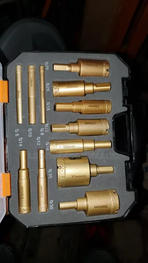 Diamond-Coated Hole Saw Bits