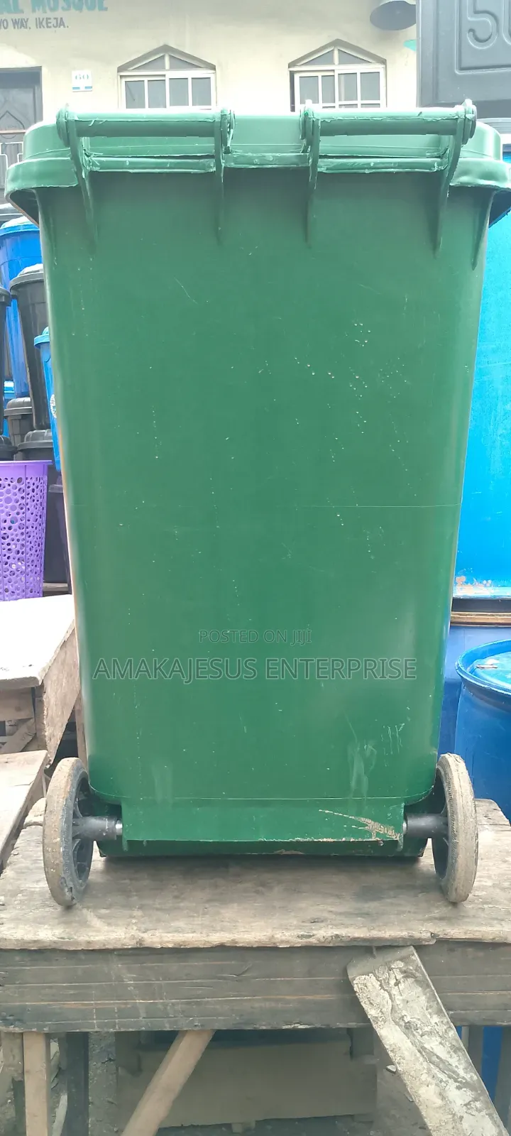 240 Litre Plastic Waste Bin