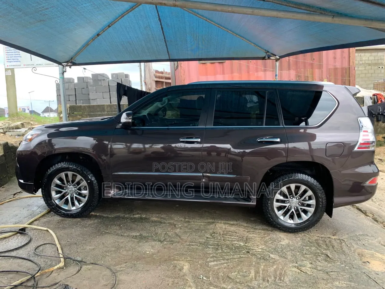 Lexus GX 2017 Maroon