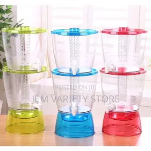 13liters Acrylic Double Beverage Juice Dispenser